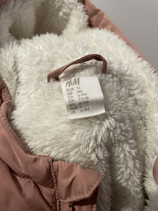 Kombinezon H&M r.74 cieply dla dziewczynki + Gratisy