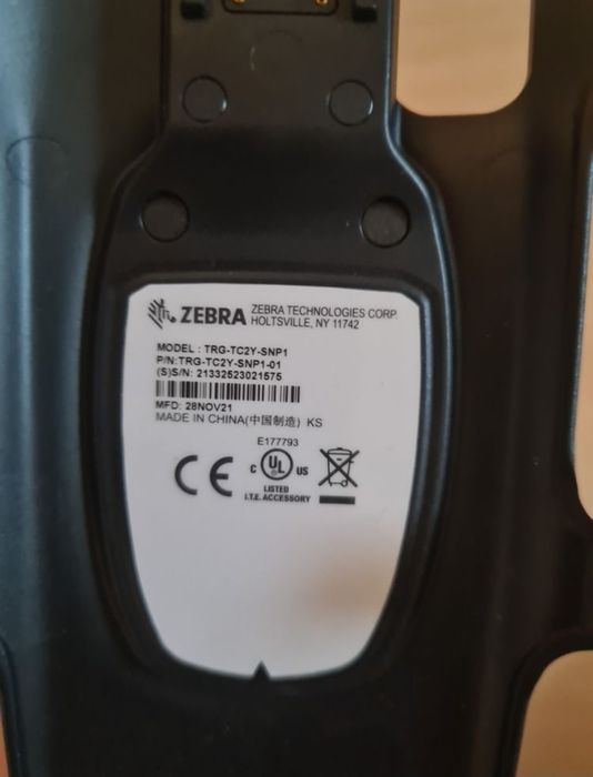 Pistolet do skanerów Zebra TRG TC2Y SNP1 — jak nowy, kilka razy używan