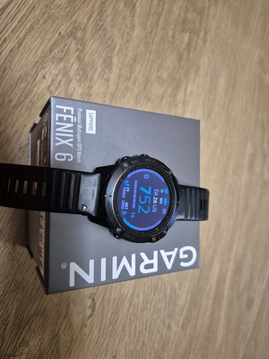 Fenix 6 Sapphire Garmin Zegarek
