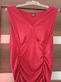 sukienka czerwona rozmiar xl