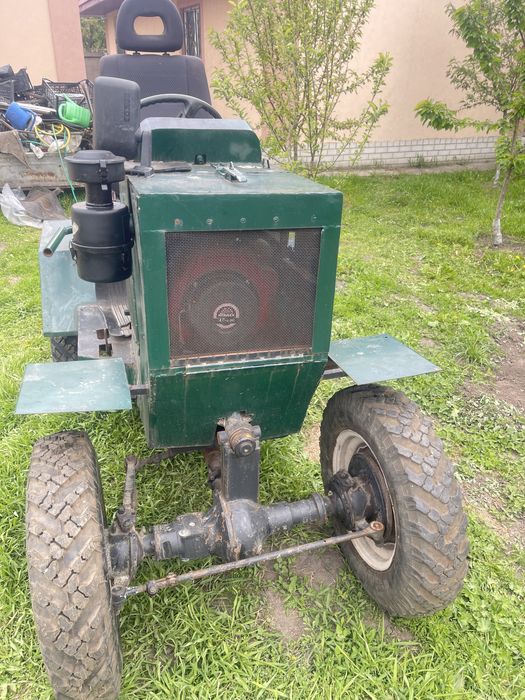 Саморобний повнопривідний тракторець