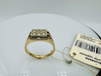 Кольцо золотое 585