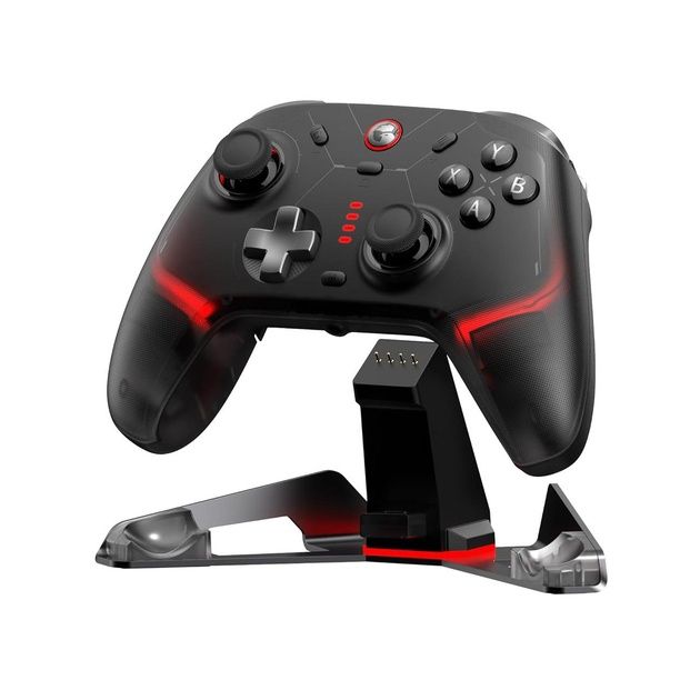 Чорний Геймпад Gamesir Cyclone 2 з док-станцією. Джойстик чорний.