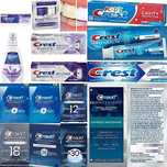 Бриллиант отбеливание полоски Crest 3D Brilliance пасты, полоски и др.