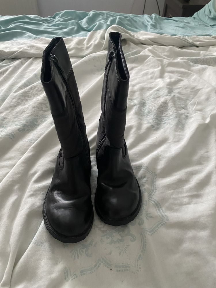 Clarks kozaki dziewczęce rozmiar 28EU goretex długość wkładki 19 cm