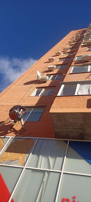Утепление фасадов ремонт реставрация панельных швов пром альпинисты