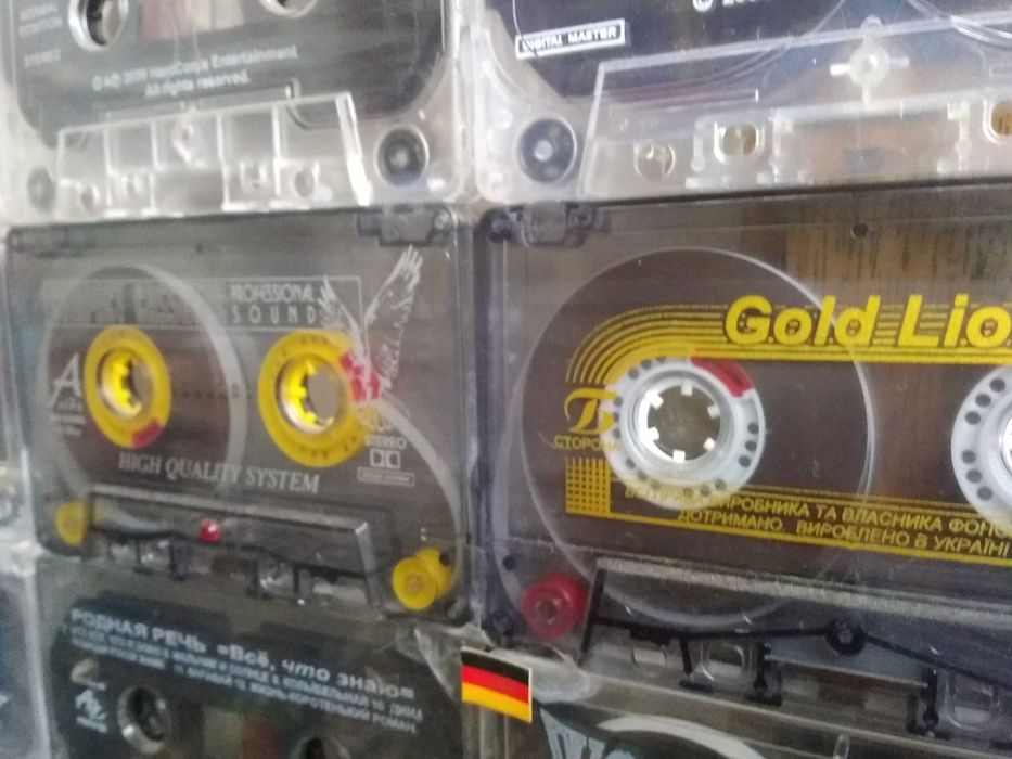 Коллекция audio кассет