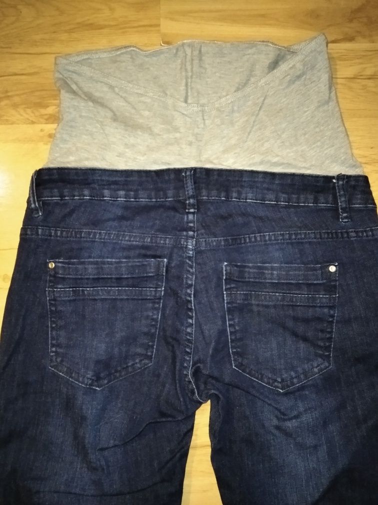 Spodnie ciążowe jeansy S M 36 38