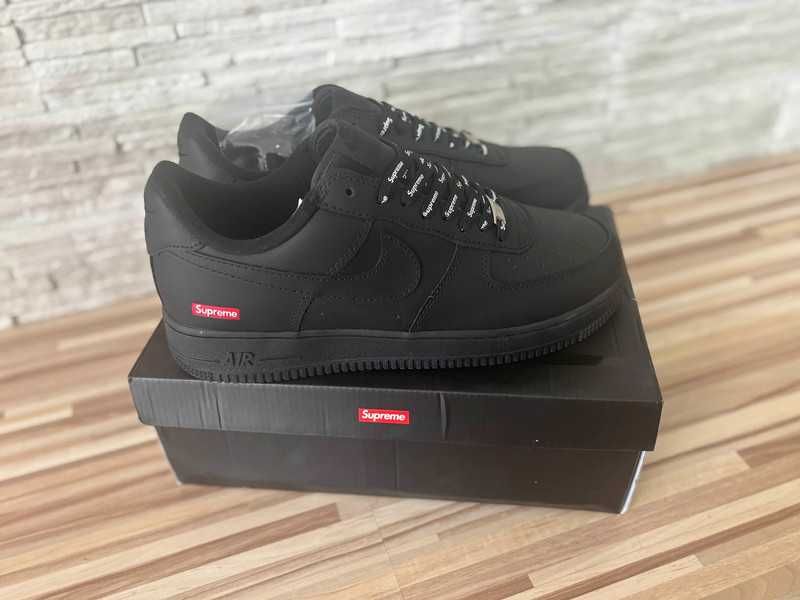 Buty/meskie_Supreme_ Air _Force 1 Low_'07_Nike_Black EU.37.5