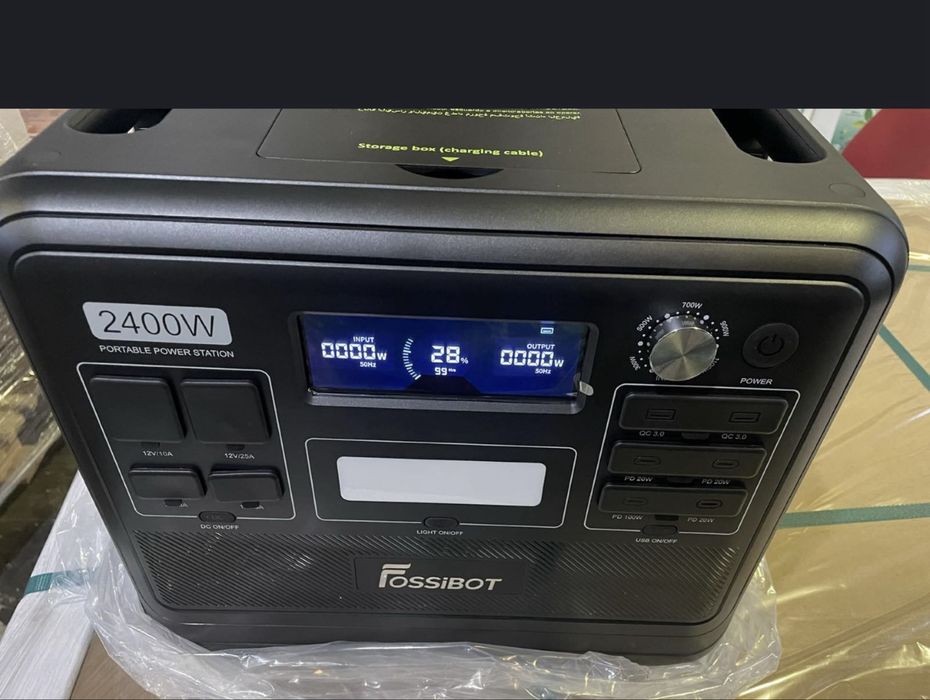 Зарядна станція Fossibot F2400, зарядна станція