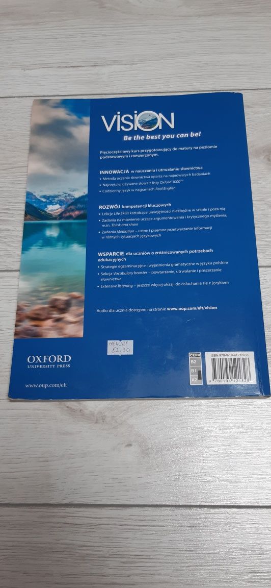 Podręcznik VISION 2, Student' book A2/B1