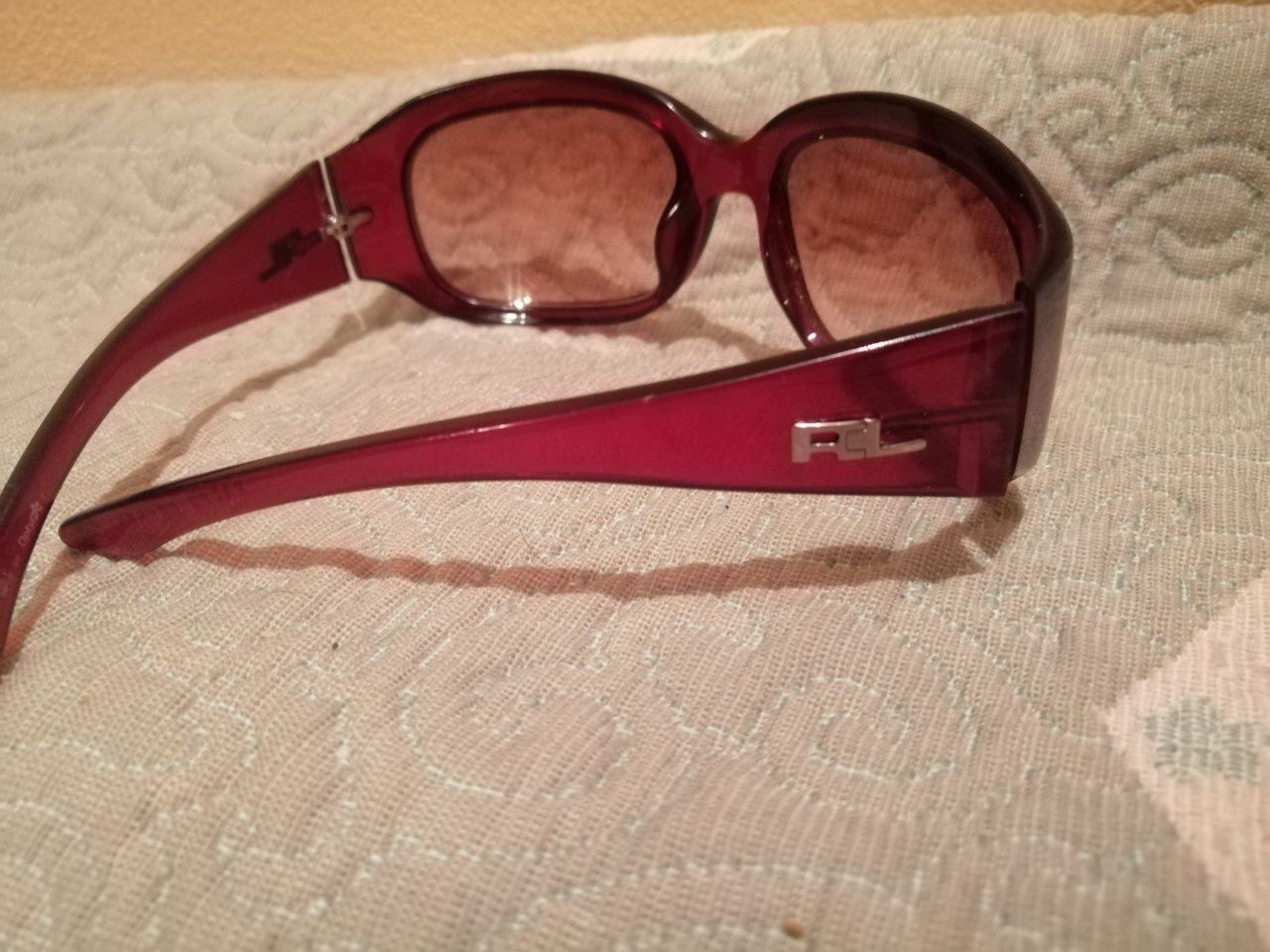 Ralph Lauren okulary burgund przeciwsłoneczne