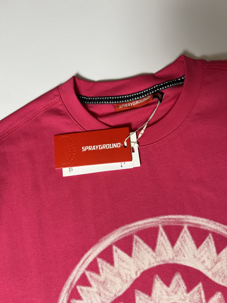 Футболка sprayground pink,new,size:M,L,XL