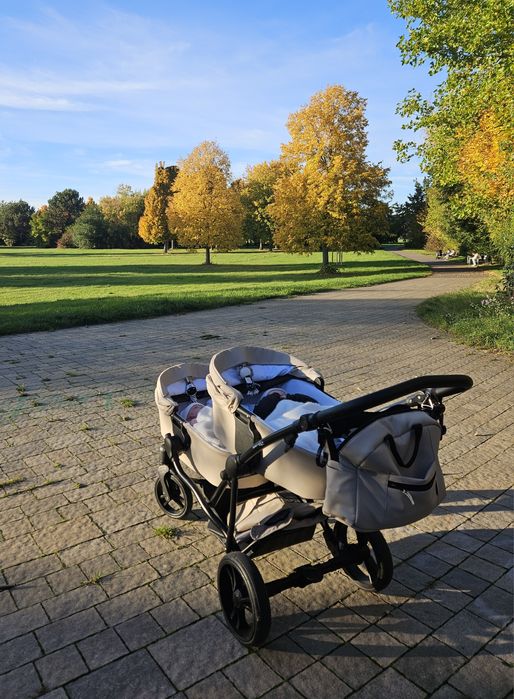 Bebetto 42 pro 22, wózek bliźniaczy 2w1