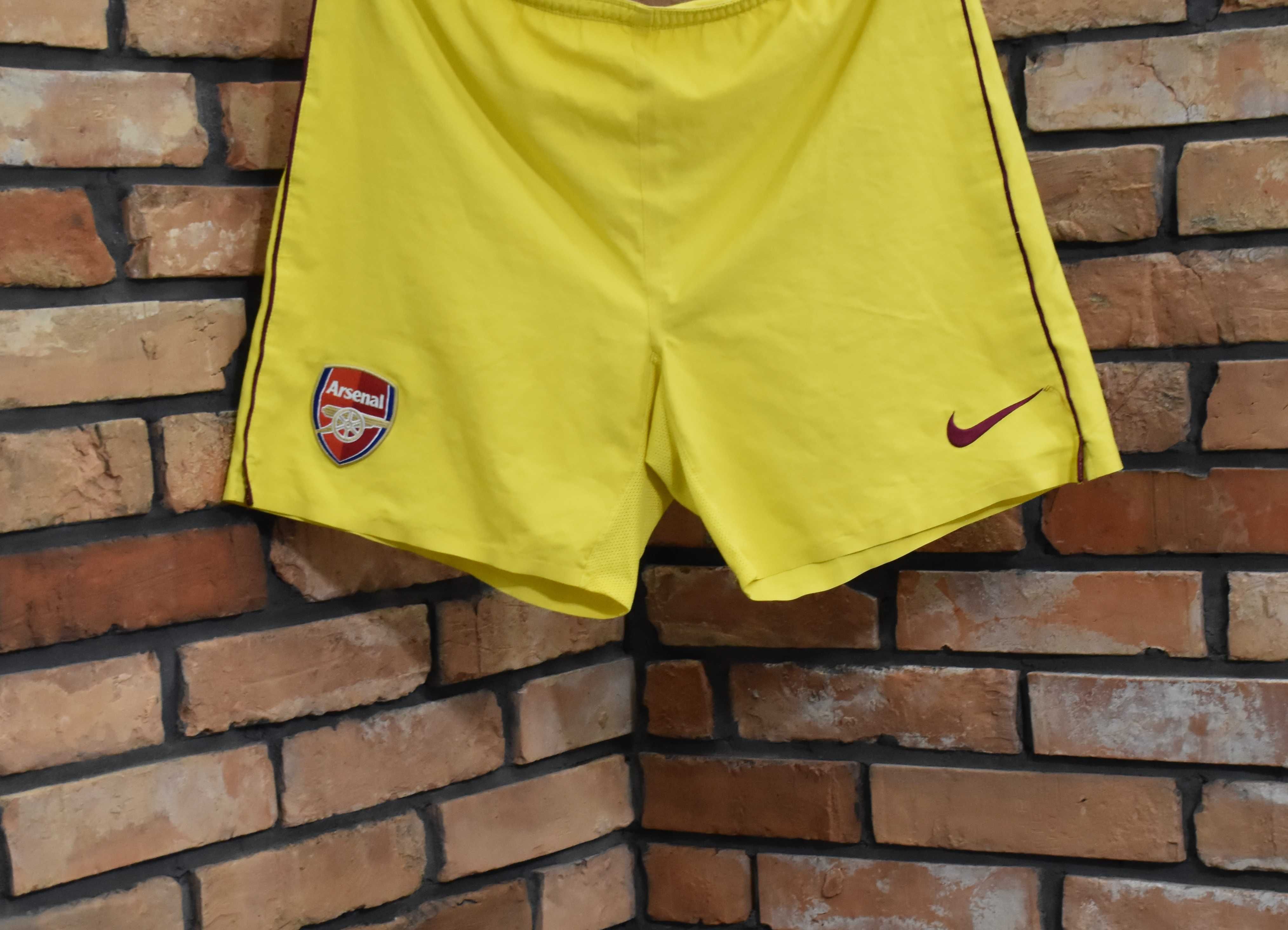 Nike spodenki piłkarskie z majtkami Arsenal oryginał retro 2006  M