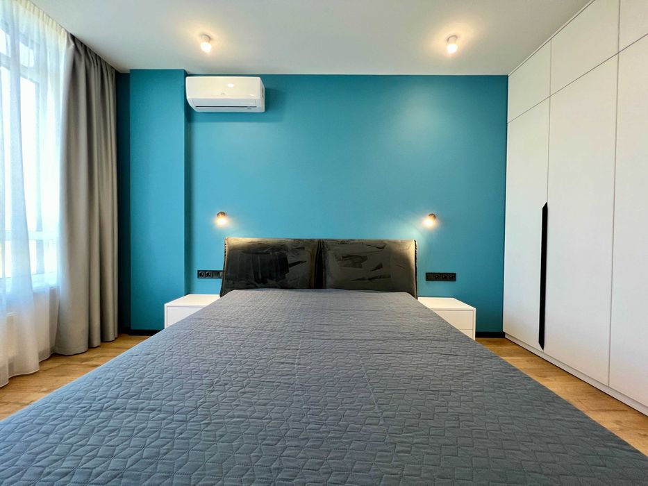 Гармонійна 1-кім 44м2 з двостороннім плануванням в ЖК Республіка