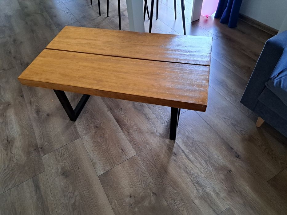 Stolik z prawdziwego drzewa 100/60