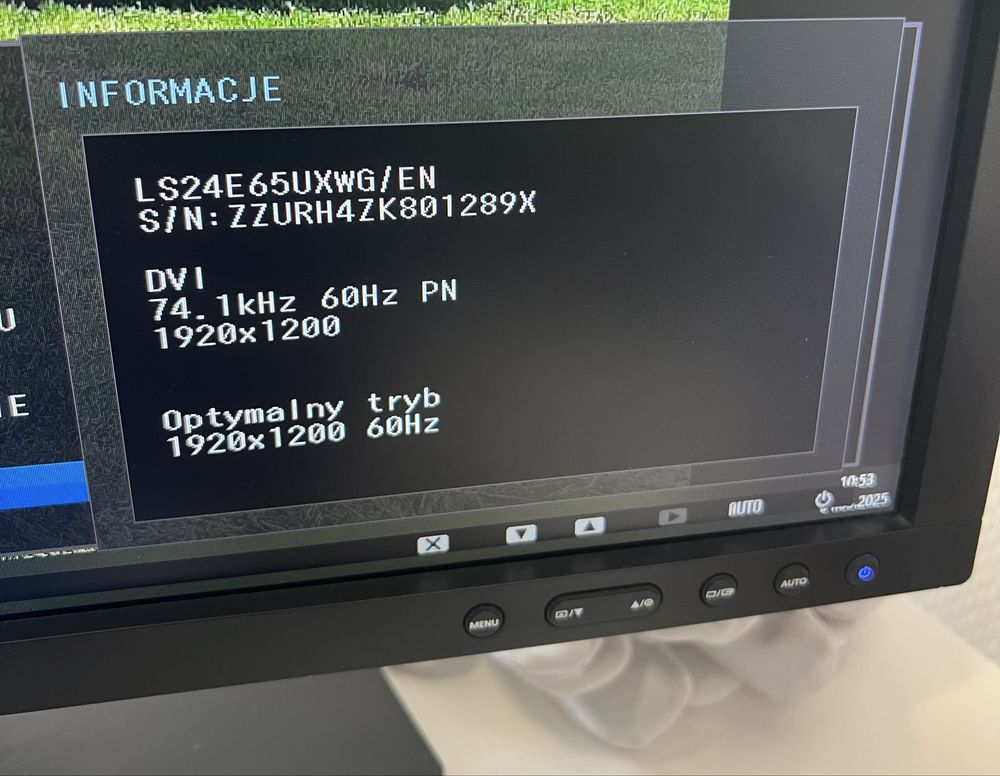 Monitor SAMSUNG S24E650XW 24 cale
