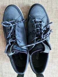 Niebieskie buty Ecco Soft 7 Goretex Sneakersy