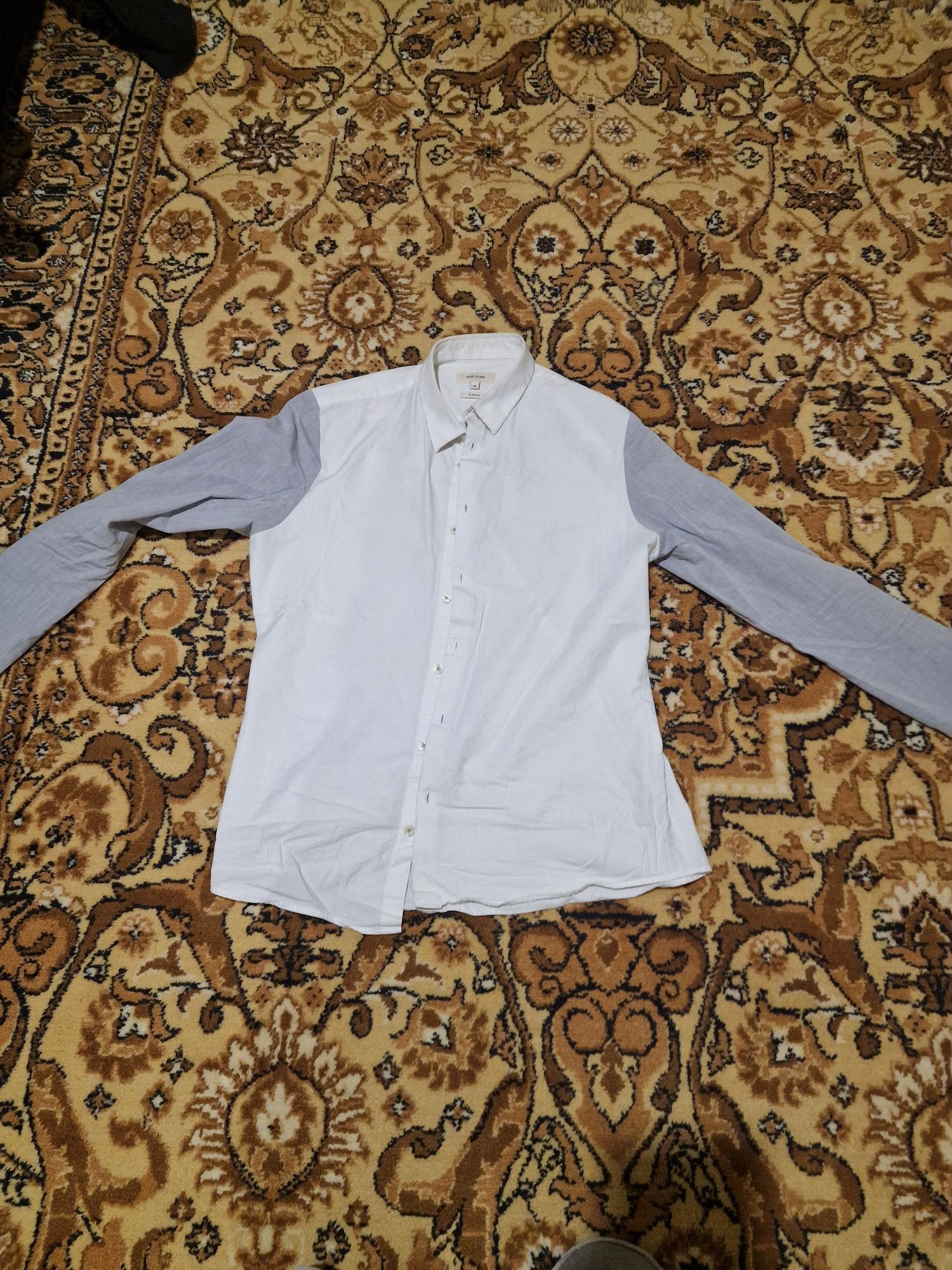 Рубашка белая, біла сорочка. River island .