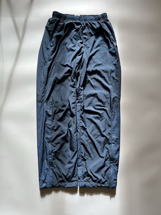 вінтажні широкі штани від Nike на утяжках