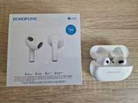 Słuchawki Bluetooth TWS BW09 Sound Rhyme Białe Borofone dostępne 5szt