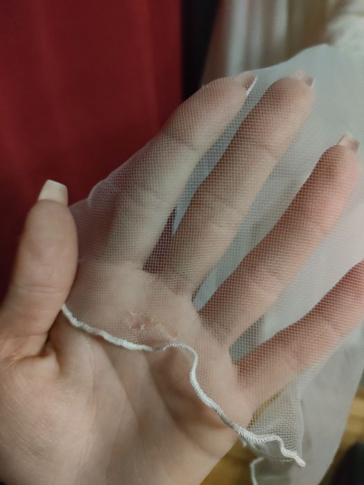 Suknia ślubna z trenem rozmiar xs/s