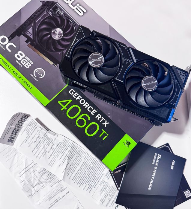 Відеокарта ASUS PCI-Ex GeForce RTX 4060 Ti Dual OC Edition 8GB GDDR6