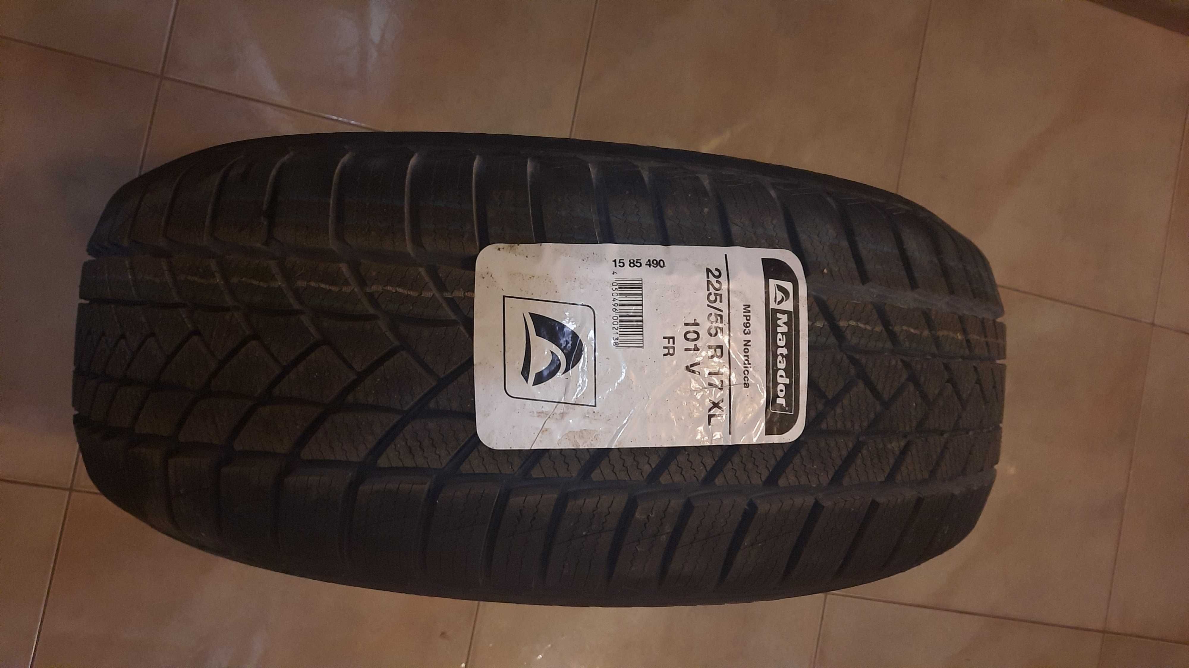 Продам новые шины зимние Matador MP 93 Nordicca 225/55r17.