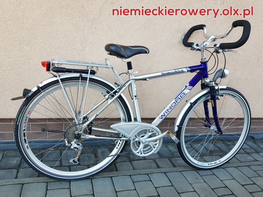 Rower męski trekkingowy WINORA koła 28 ALUMINIUM SHIMANO NEXAVE  alu