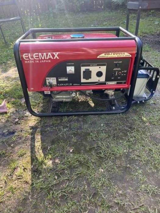 Бензиновий генератор 6,5 кВт Honda Elemax SH7600EX