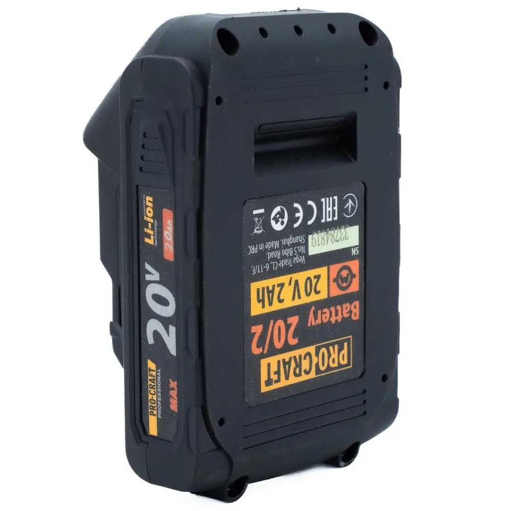 Акумуляторна батарея PRO-CRAFT UNIVERSAL 20V 2.0Ah для інструменту