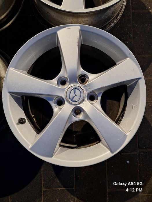Felgi aluminiowe alufelgi 16" cali 5x114,3 Mazda 3 ET 52,5
