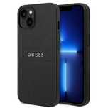 Etui Guess Saffiano Strap Na Iphone 14 Plus - Czarne