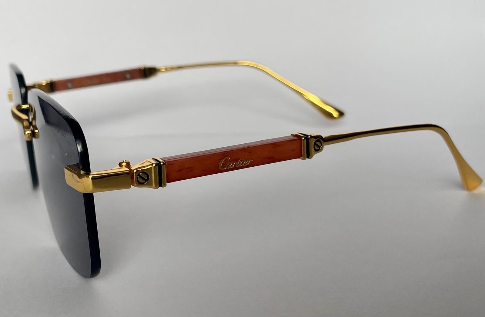 Okulary przeciwsłoneczne męskie Cartier