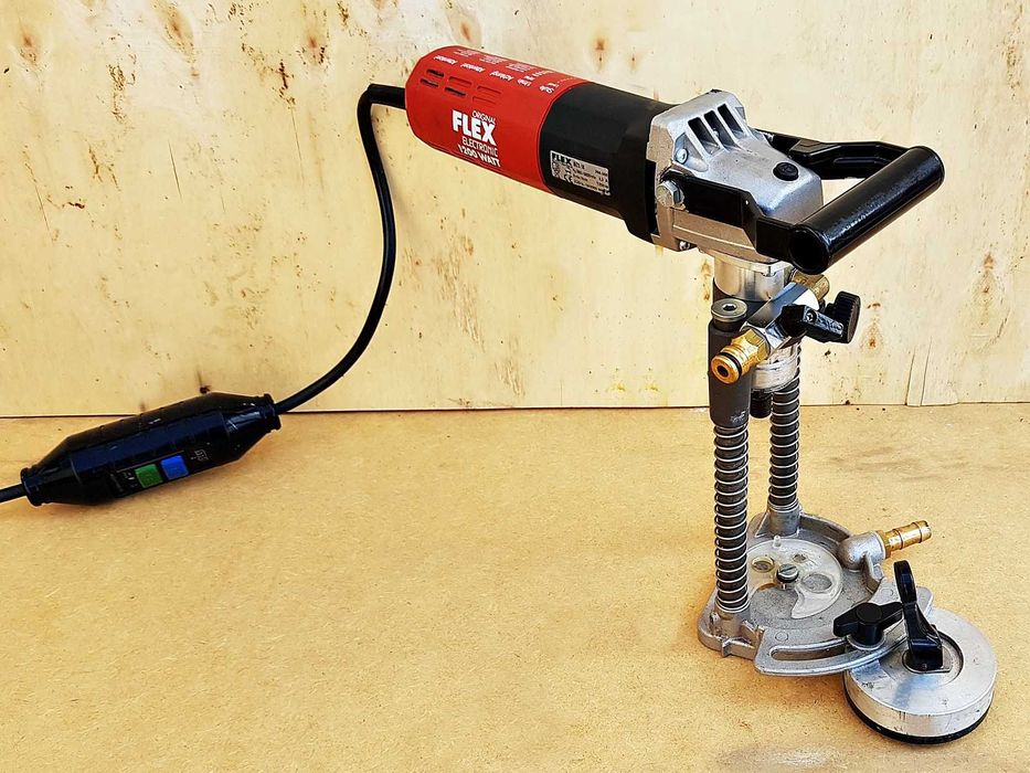 Wiertarka wiertnica FLEX BED 18 ze zintegrowanym doprowadzeniem wody