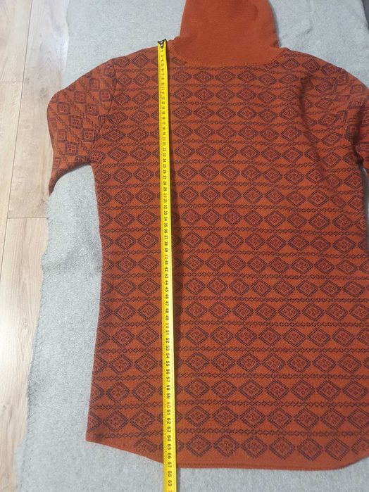 Golf sromberg,wełna, akryl