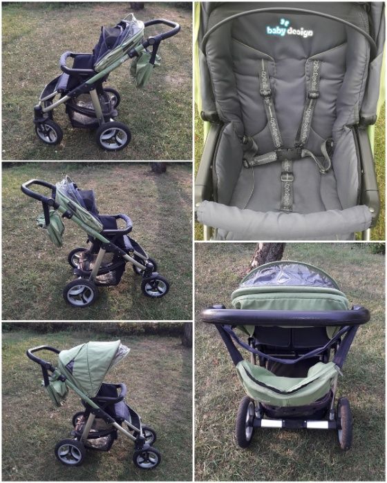 Wózek wielofunkcyjny Baby Design Lupo 3 w 1