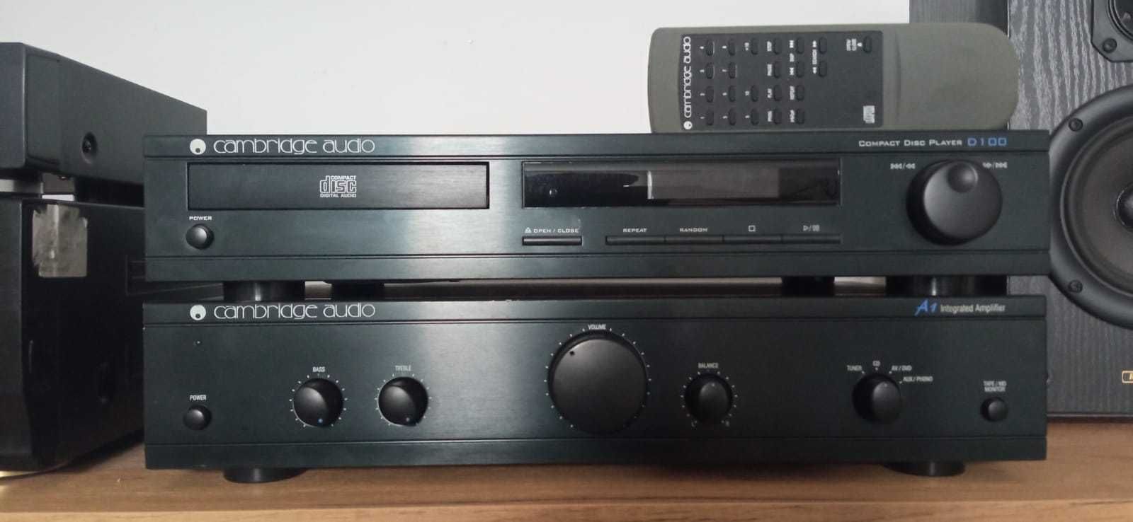 Cambridge Audio D100 / A1 - Zestaw stereo CD + Wzmacniacz