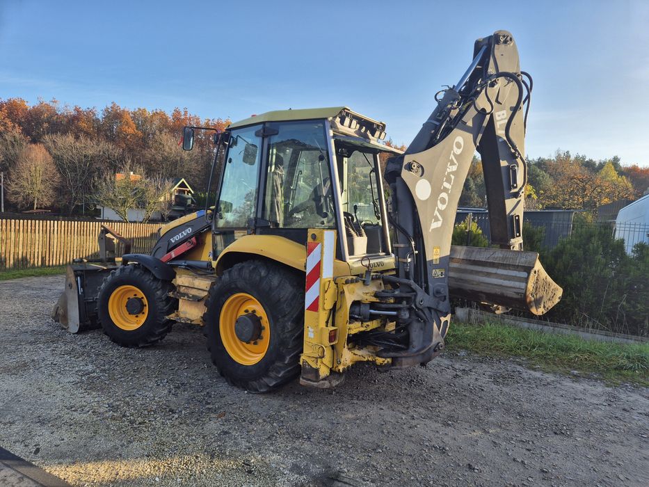 Koparko ładowarka volvo bl71 case cat jcb