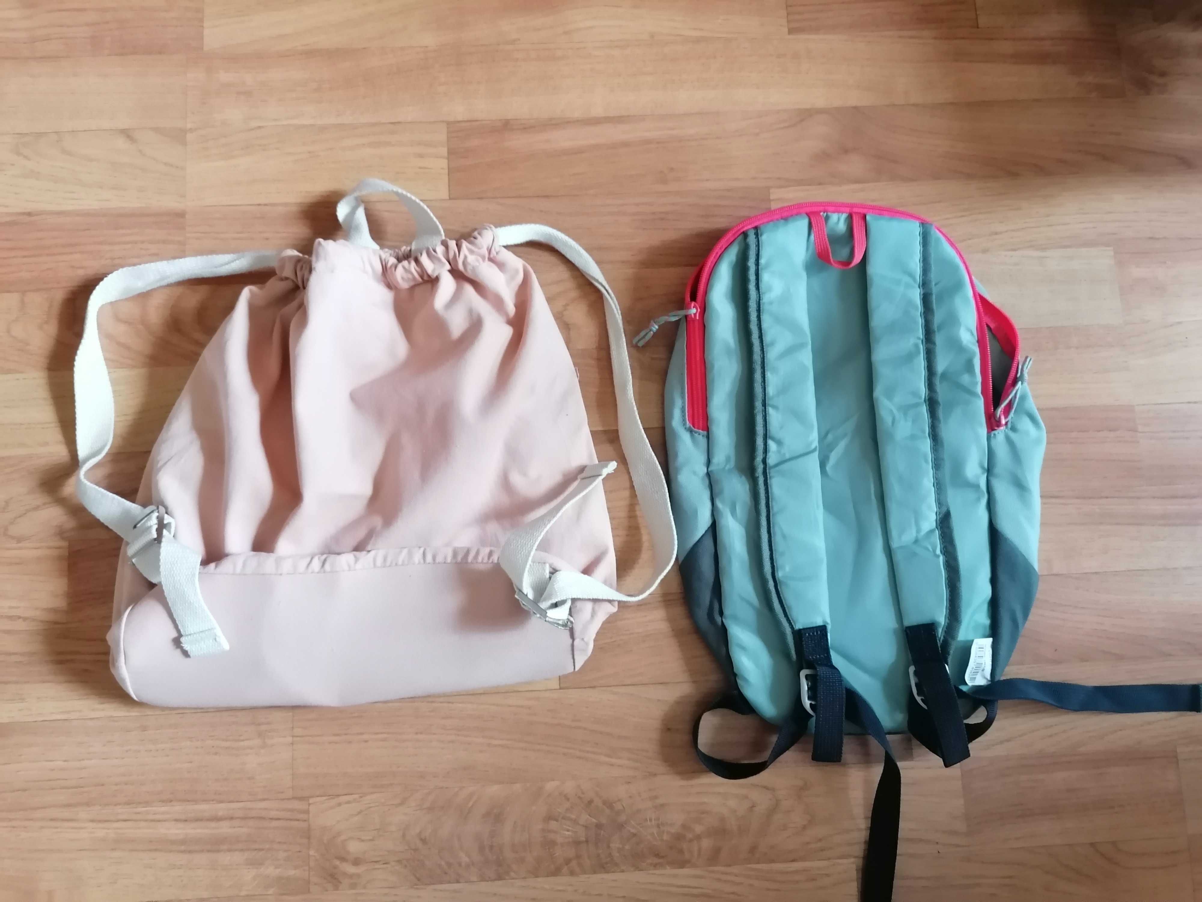 Plecak Dechatlon 10l + Reserved plecak worek, dziewczynka