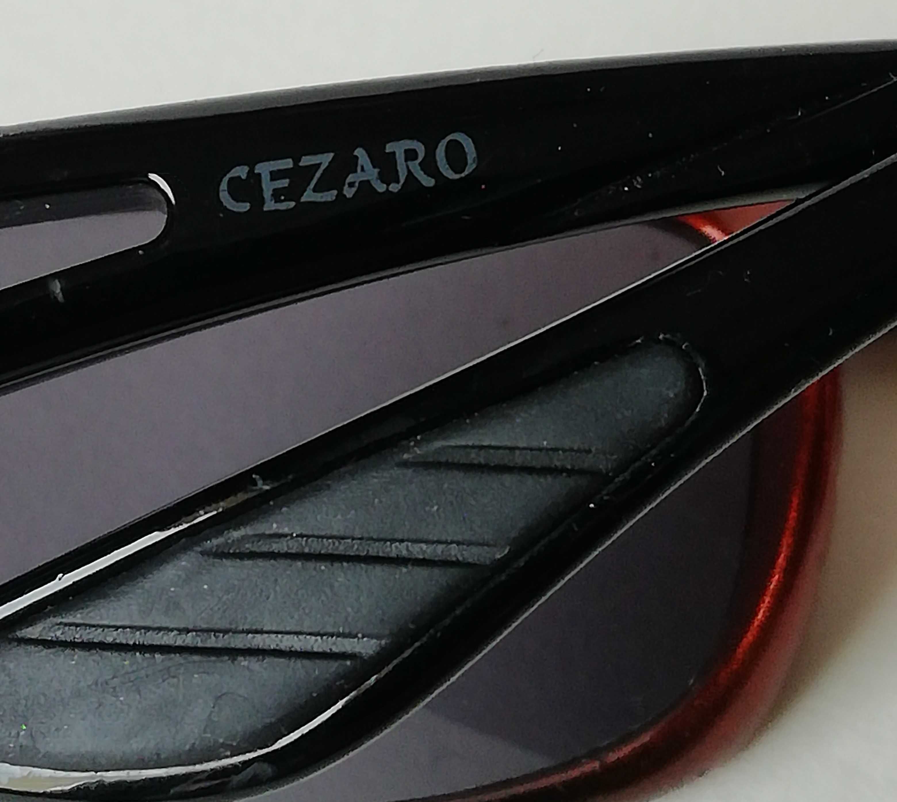 męskie okulary przeciwsłoneczne sportowe CEZARO