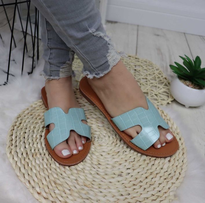 NOWE Klapki sandały damskie rozm 36-41 turkusowe TU KUPUJESZ r.37