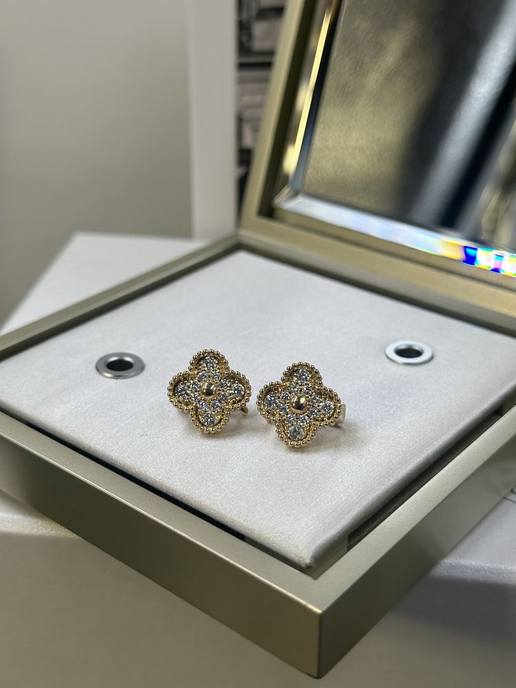 Сережки 1:1 Van Cleef & Arpels