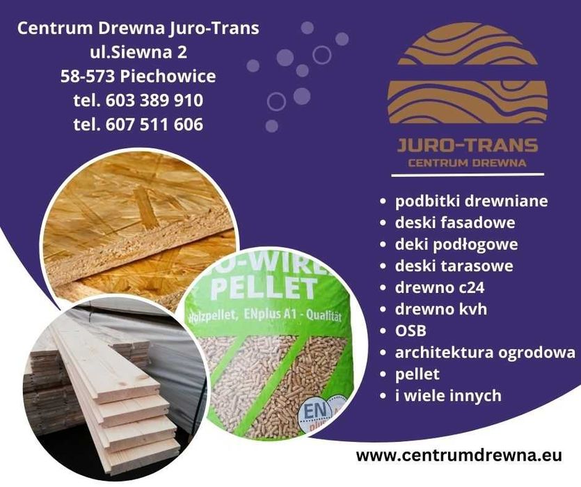 Palik do drzewek impregnowany  fi 6cm 58-573 Piechowice