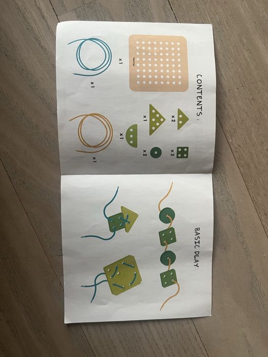 Drewniana zabawka edukacyjna Plan Toys