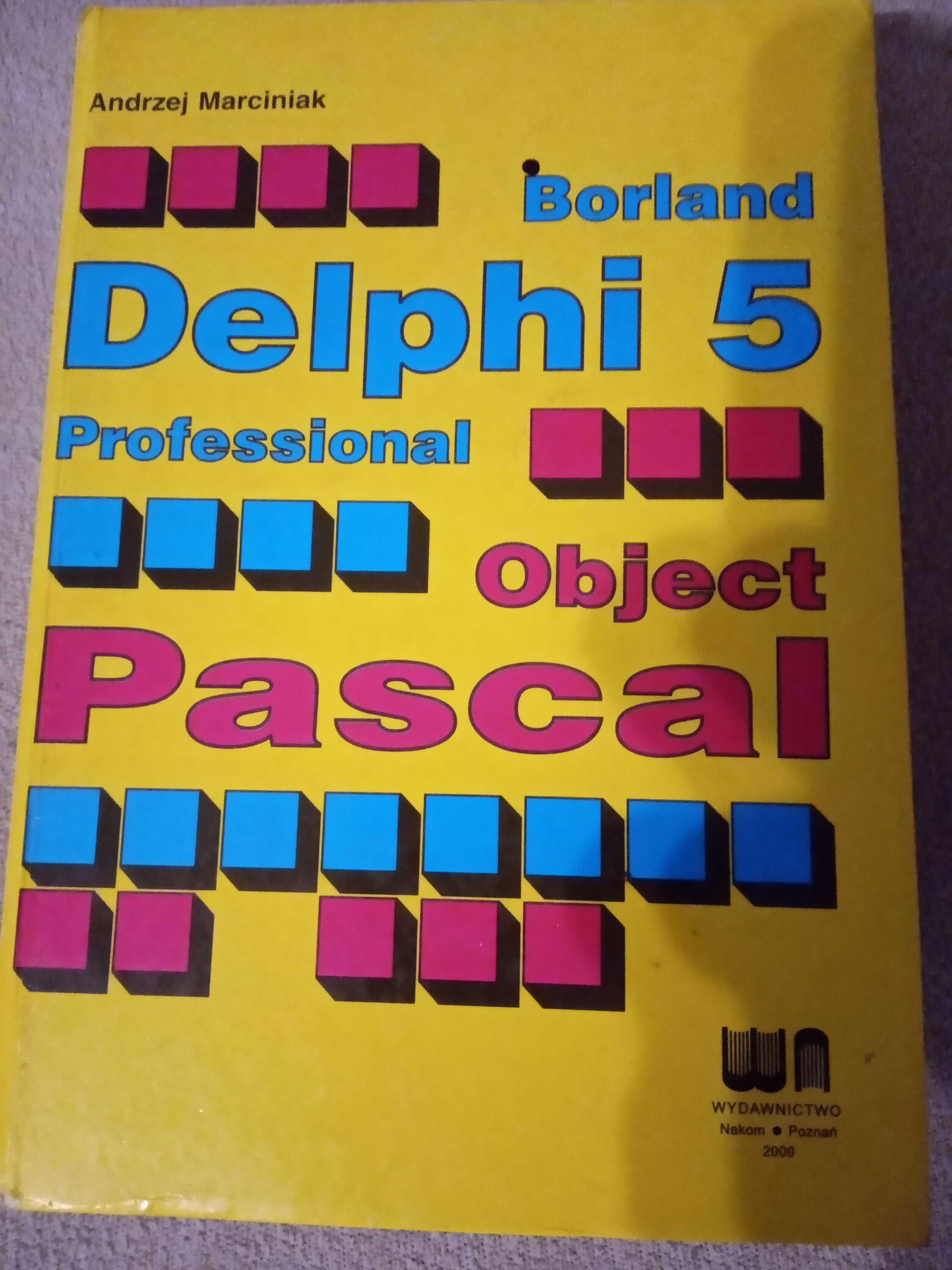 Andrzej Marciniak Delphi 5 Professional Object Pascal 1067stron