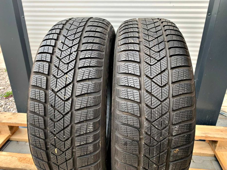 opony zimowe 205/60r16 PIRELLI bieżnik 6mm 2019rok 2szt. OKAZJA #282