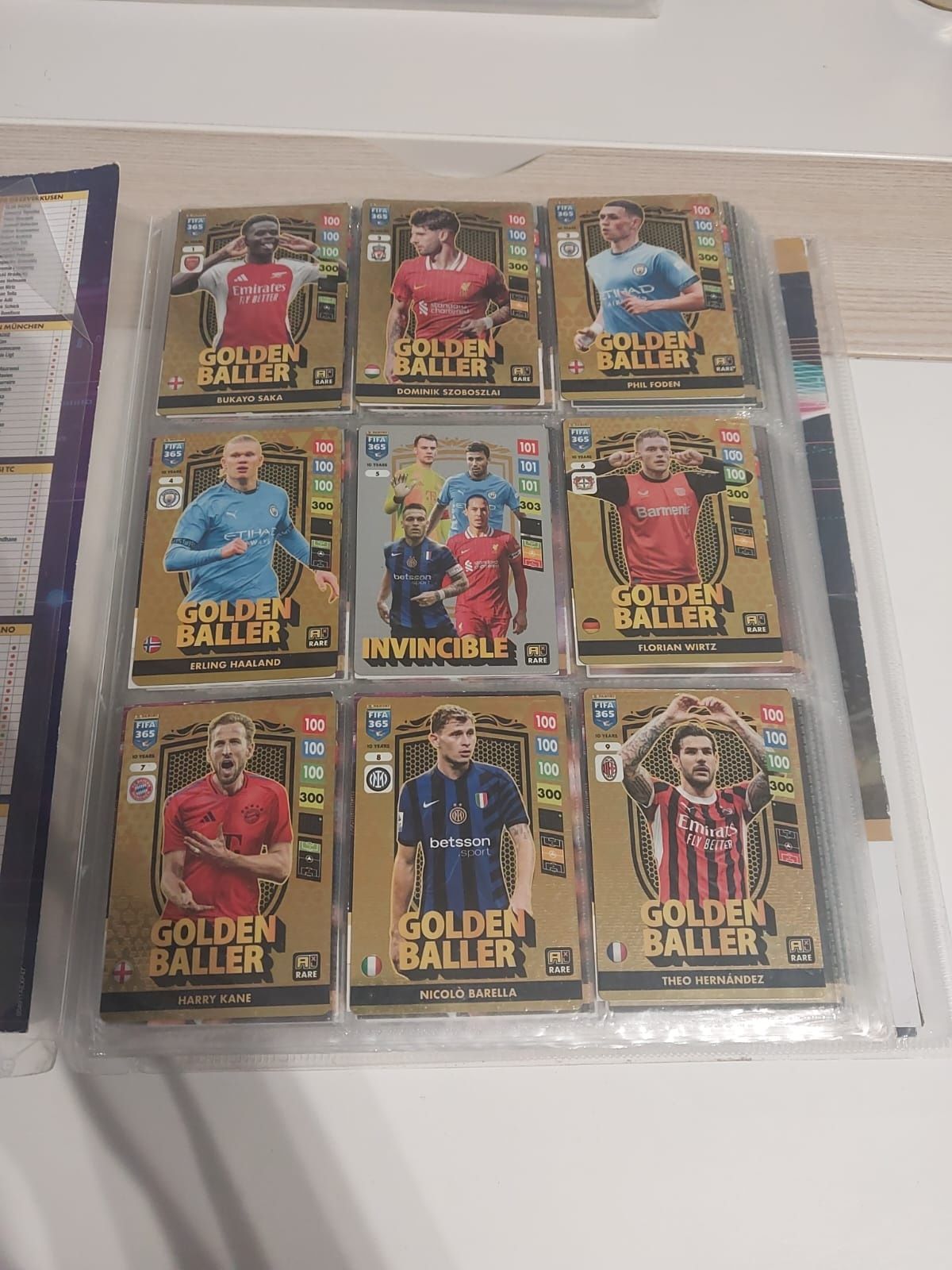 Karty piłkarskie + album Fifa 2025
