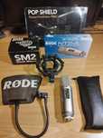 Mikrofon Rode NT2-A + pop shield + koszyk